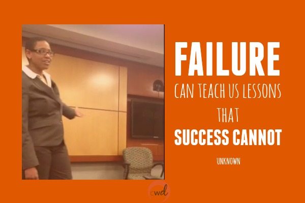 Failure teaches lessons success cannot